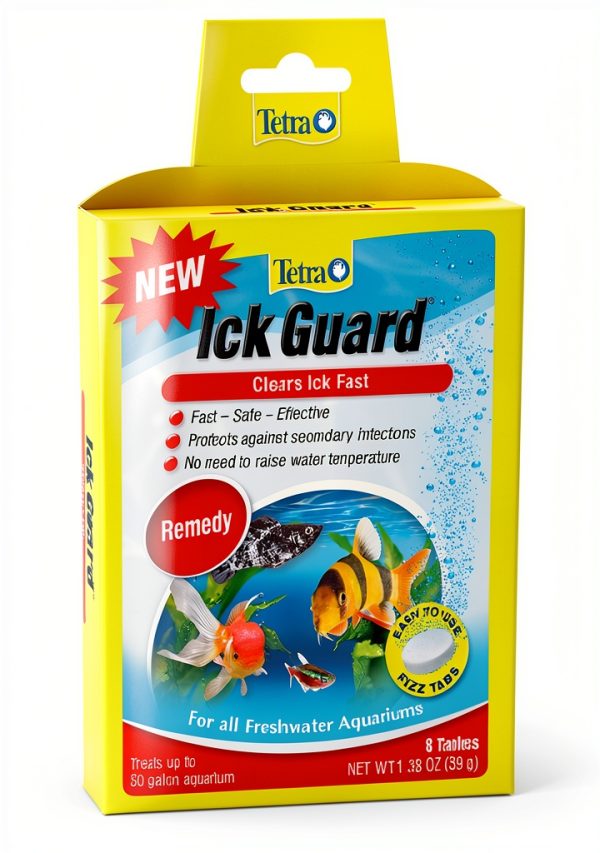 Tetra Ick Guard Tablets 24 Total (3 Packs of 8) Fast Ick Treatment-1