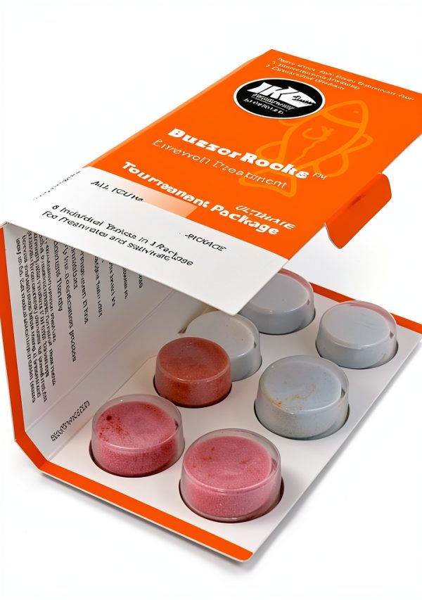 Livewell Treatment Tournament Pack – Water Conditioner Tablets for Livewell Use and Water Quality Management – for Freshwater Applications-1